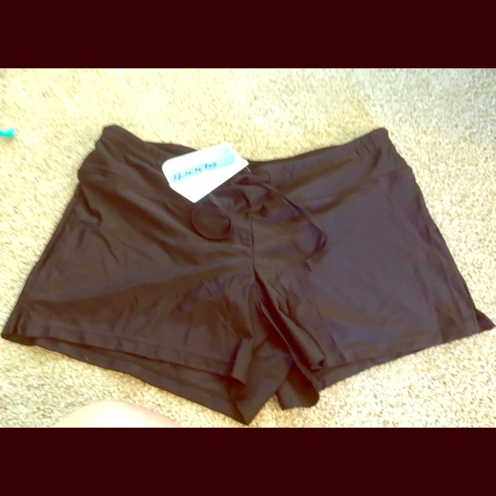 Swim shorts.